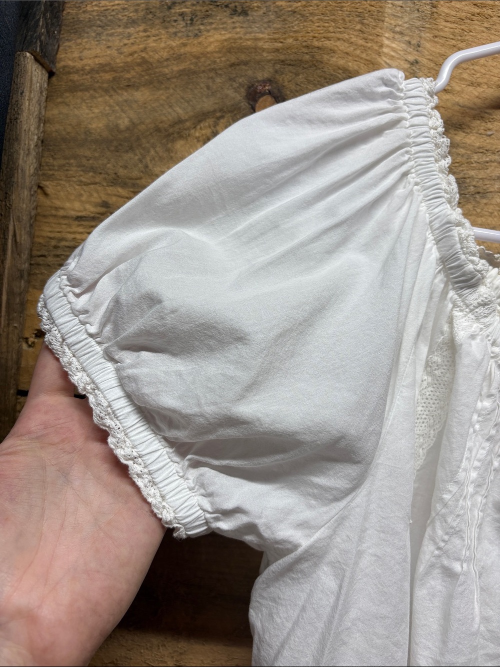 Lands' End Peasant Blouse - Picture 6 of 7